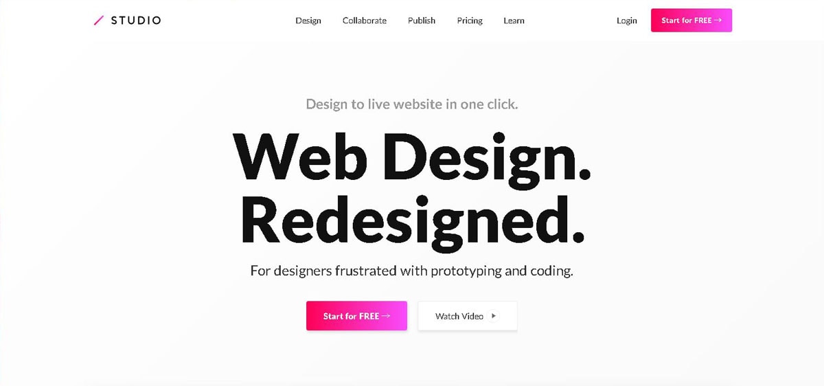 STUDIOトップページ